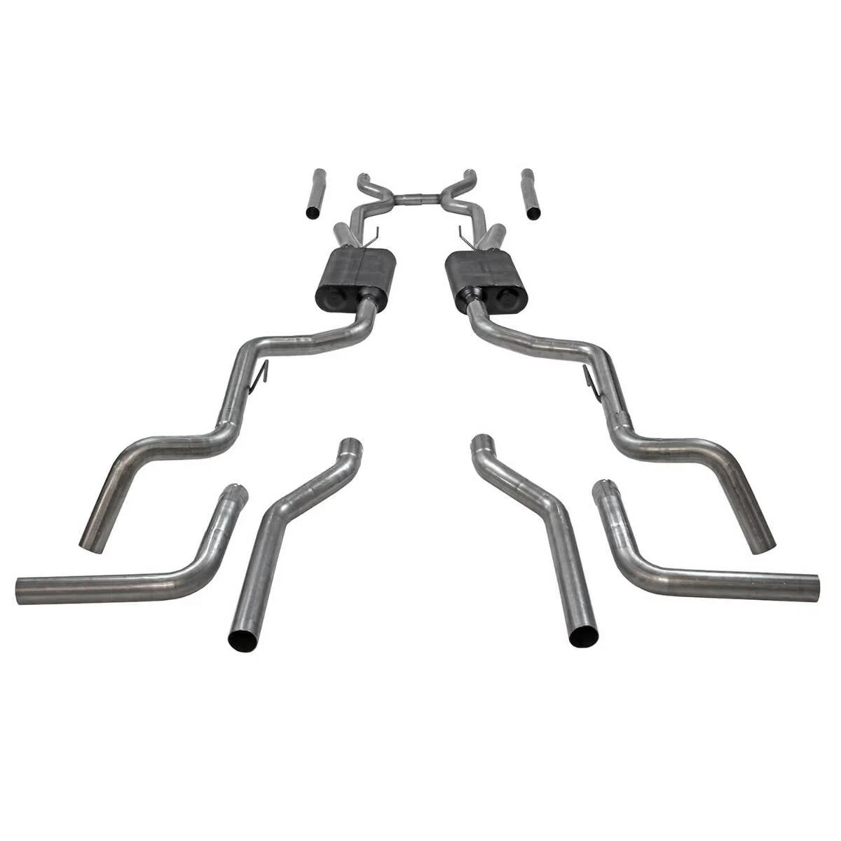 1963-1966 Ram Exhaust Flowmaster Stainless Steel